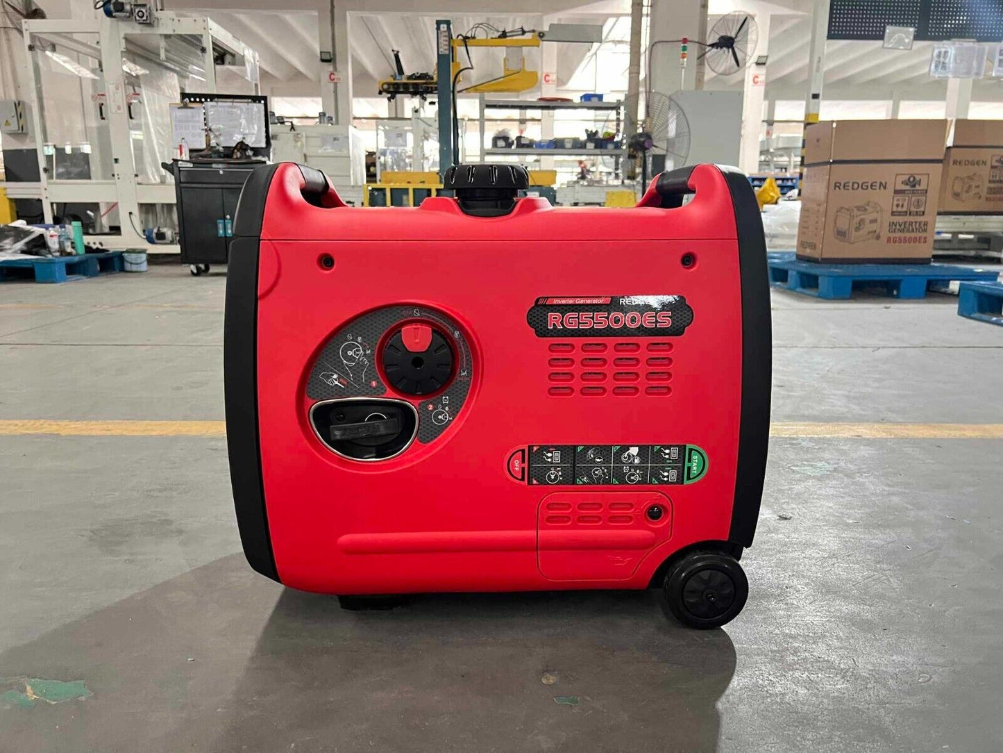 INVERTER GENERATOR 5.5KW MAX 5.0 KW RATED ELECTRIC START PORTABLE PETROL CAMP (Copy)