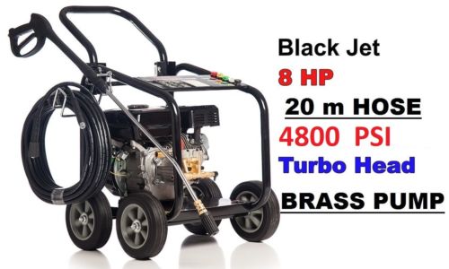 NEW BLACK JET 10 HP 4800 PSI HIGH PRESSURE WATER WASHER CLEANER GURNEY 20 M