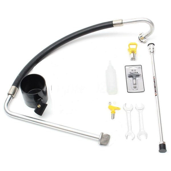 Airless Paint Spray Piston Pro 777 3HP 15M Hose 5/17 + 5/19 Metal Wand 2200Watts PRO 777 SPRAYER GUN