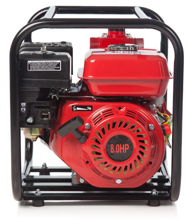 NEW RED JET 2″ PETROL HIGH PRESSURE WATER TRANSFER PUMP FIRE FIGHTING IRRIGATION 135