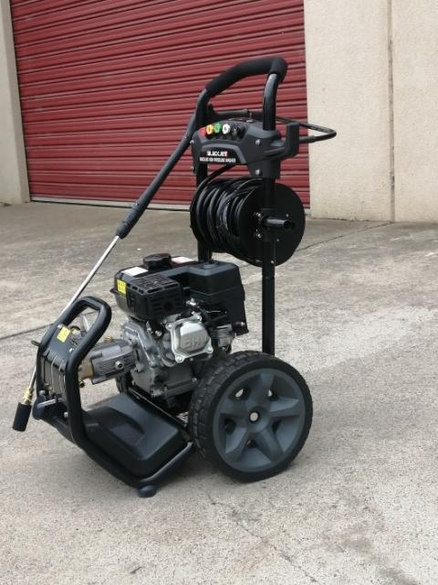 NEW 10 HP 4800 PSI HIGH PRESSURE WATER WASHER CLEANER 10 HP BRASS PUMP PRESSURE CLEAN BLACK JET 30 M HOSE REEL