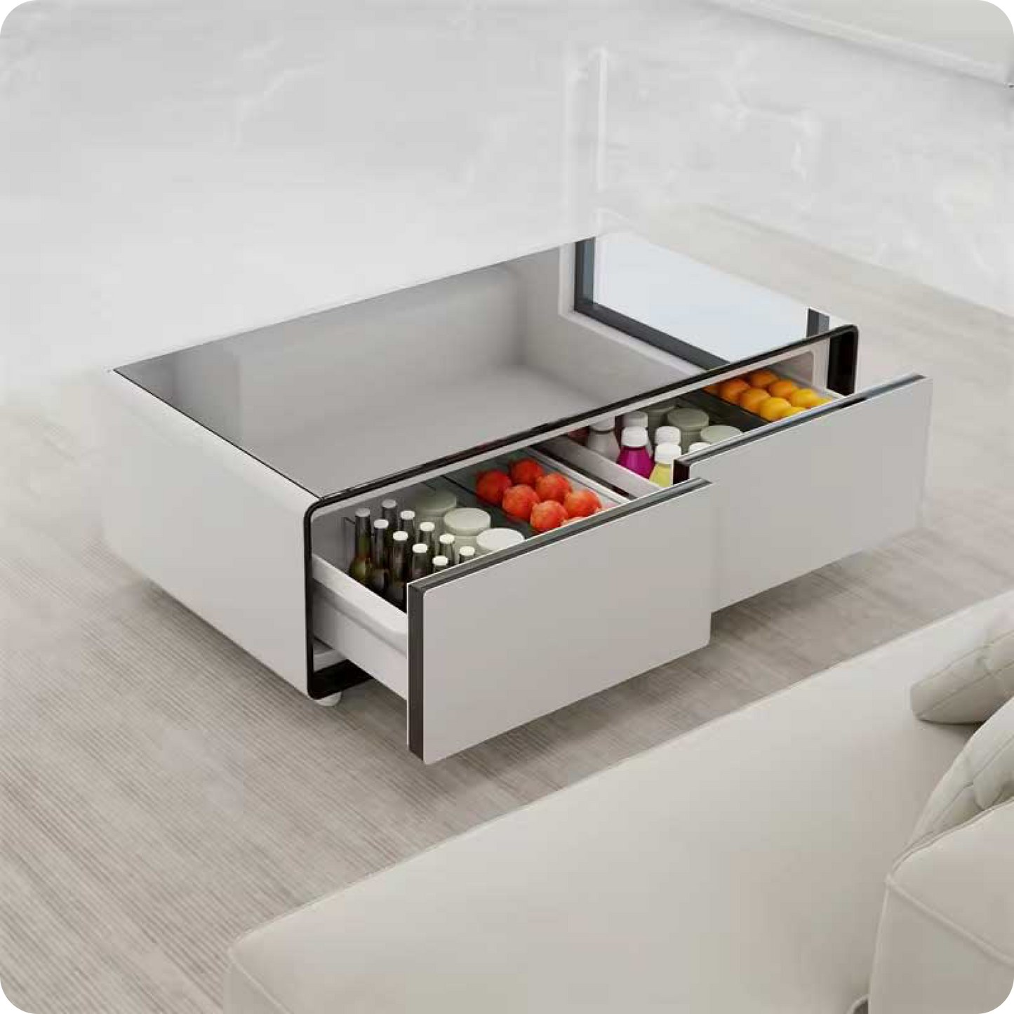 Smart Coffee Table Fridge - Pro