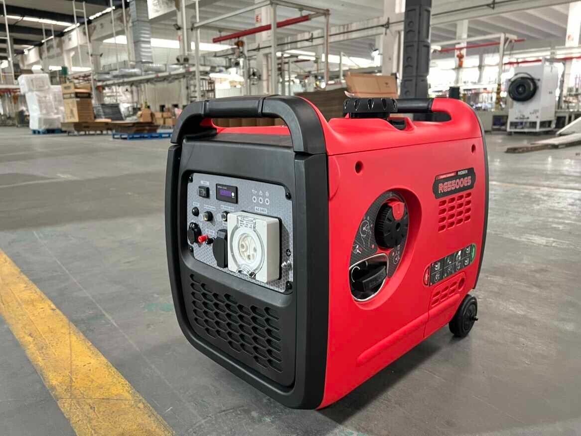 INVERTER GENERATOR 5500W MAX 5000 RATED ELECTRIC START PORTABLE PETROL CAMP