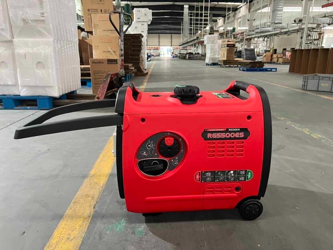 INVERTER GENERATOR 5500W MAX 5000 RATED ELECTRIC START PORTABLE PETROL CAMP